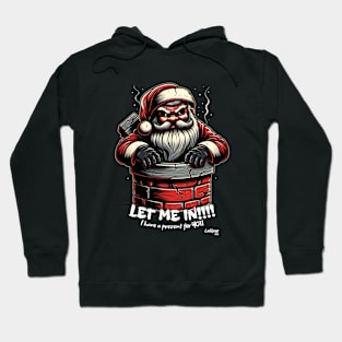 Chimney Stalker Santa - A Xmas December Claus Hoodie